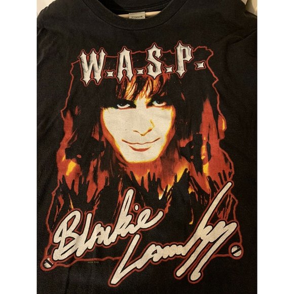 Cygnus WASP T Shirt Sz XL Men Sleeping In The Fire Blackie Lawless‎ W.A.S.P. - Picture 4 of 8